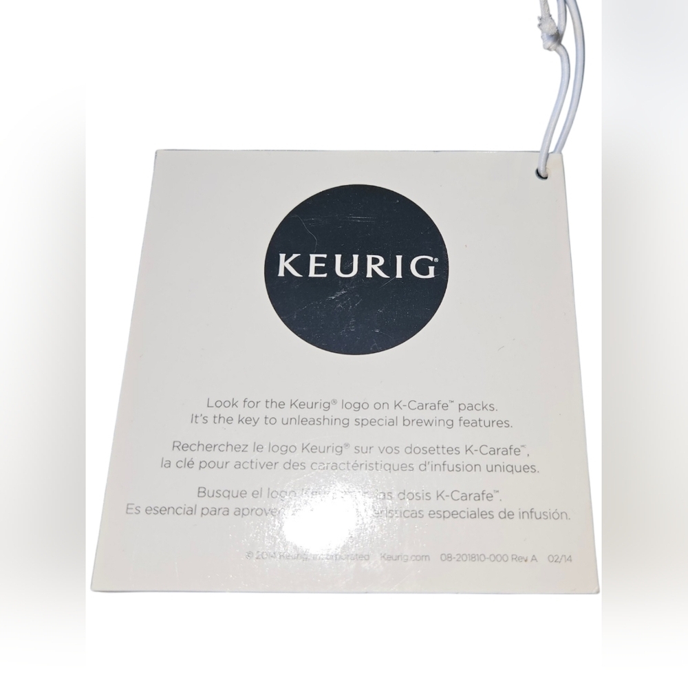 NWT Keurig 2.0 Carafe - Picture 2 of 4